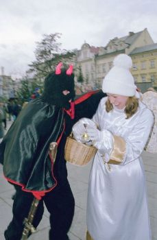 Karolina Borkowska w roli Anioka